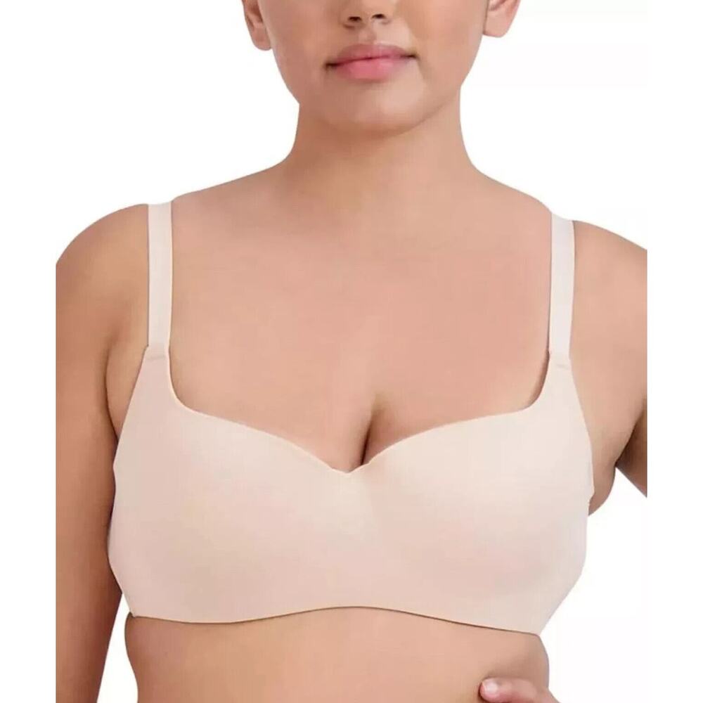 Steve Madden Women's Mesh Texture Balconette Bra SM11851 Size 34C Rose Dust NWT